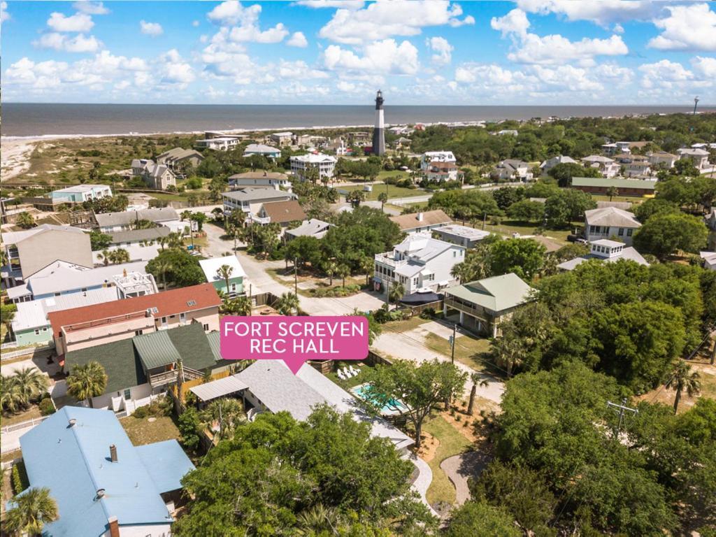 Fort Screven Rec Hall Villa Tybee Island Exterior foto